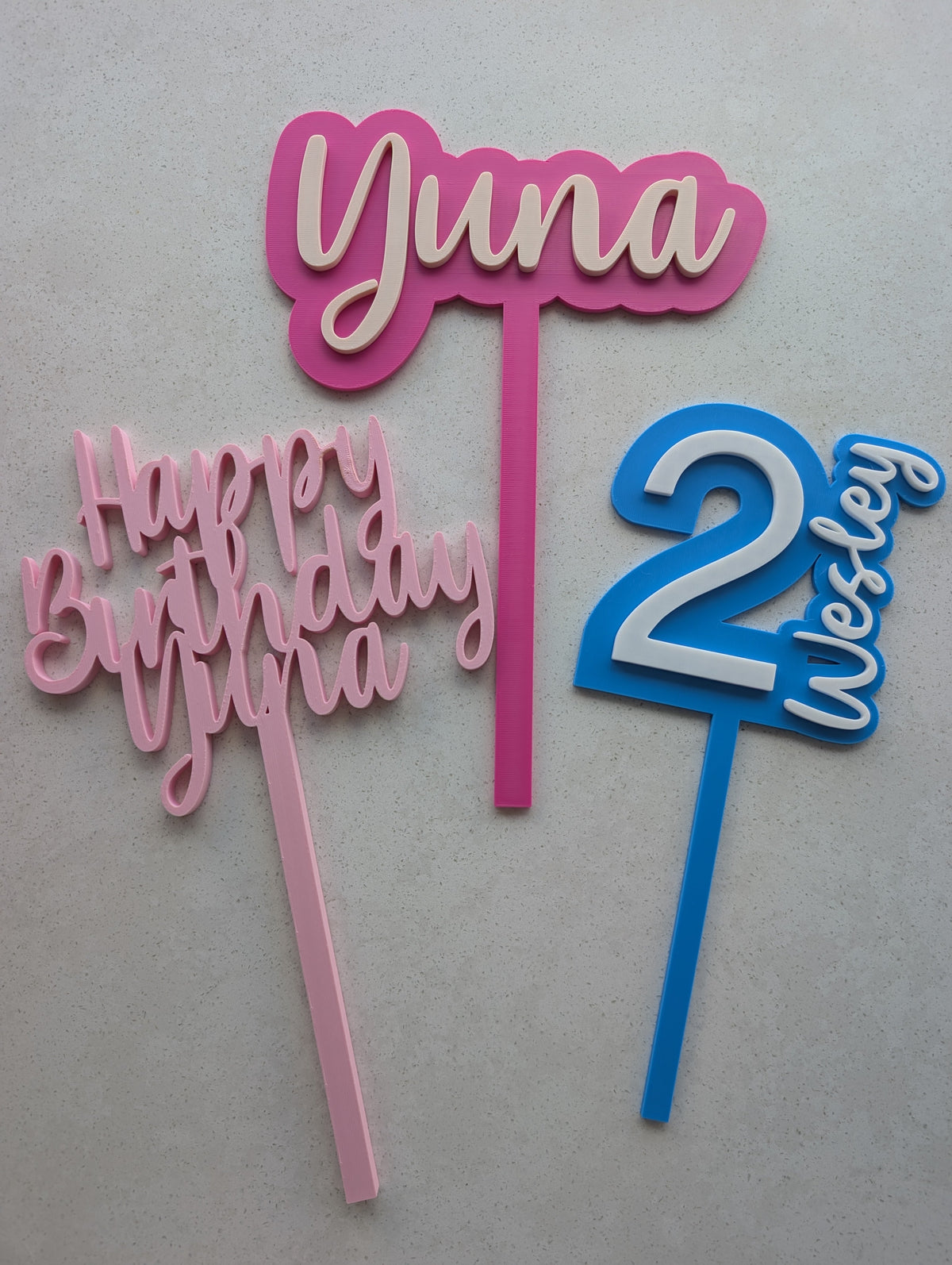 Cake toppers
