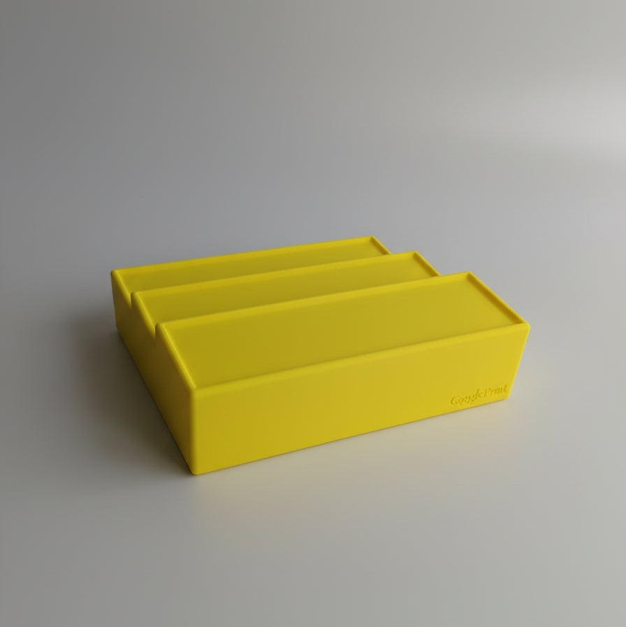 yellow toniebox stand