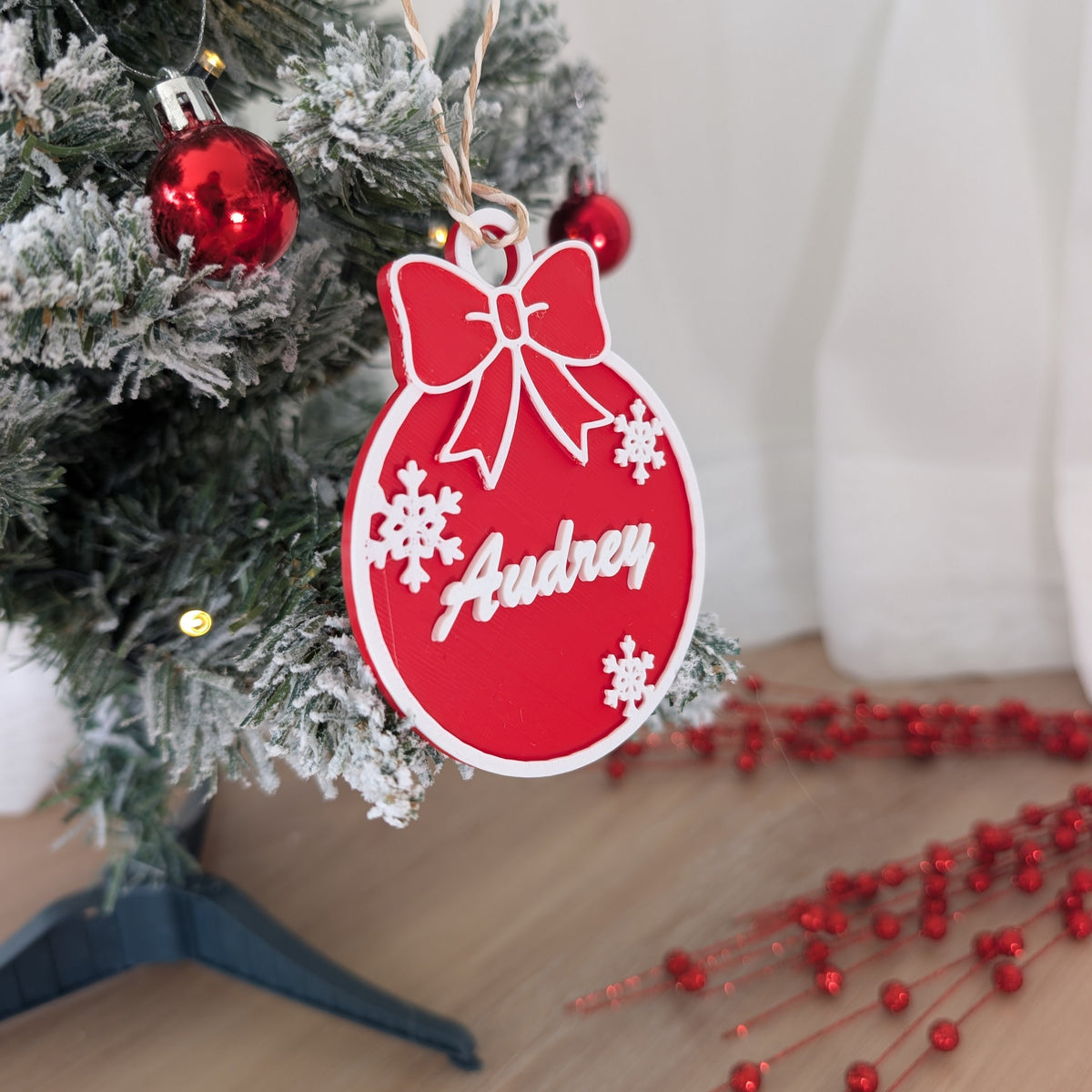 Personalised Christmas Bauble Ornaments